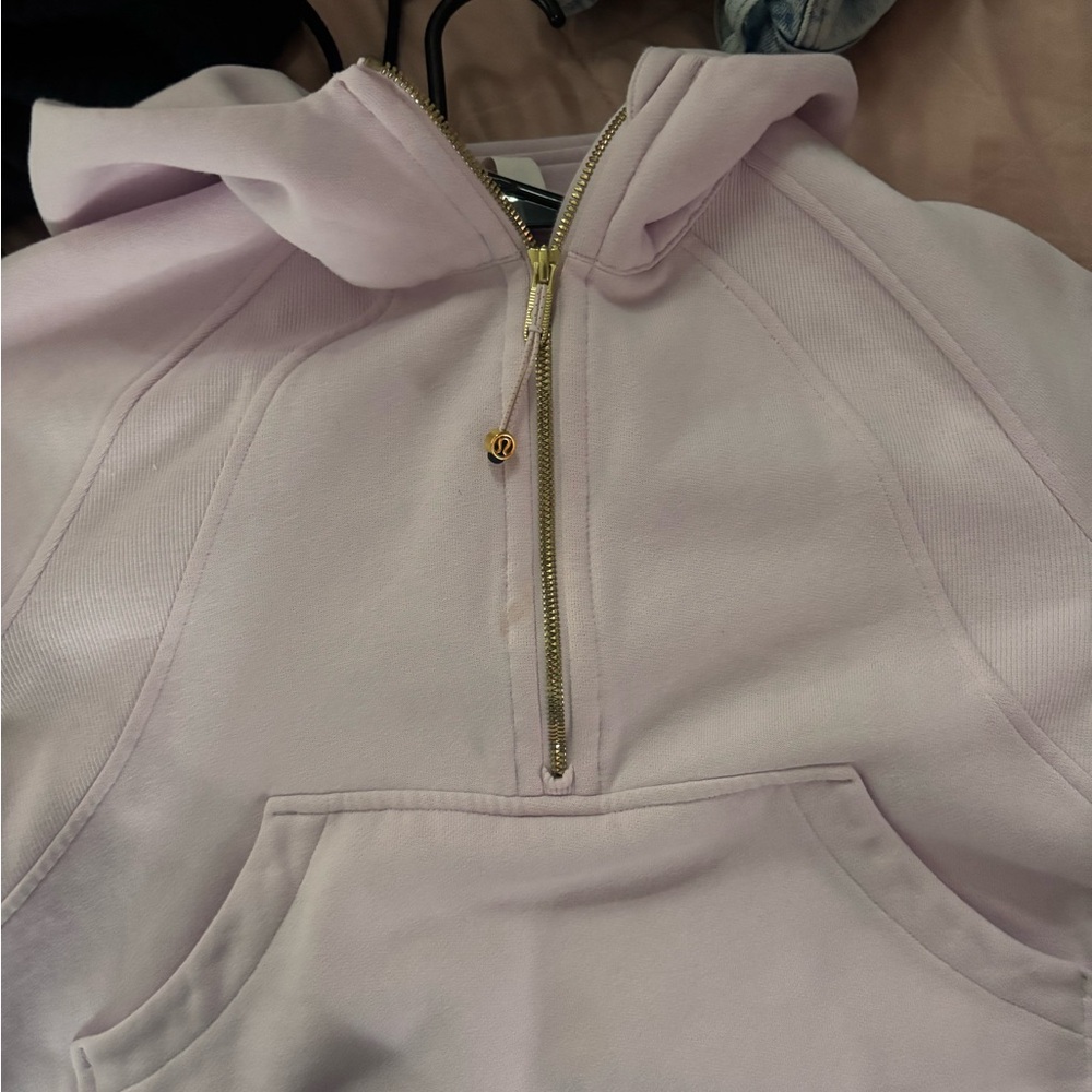 lululemon athletica Light Pink Crew Neck Sweater